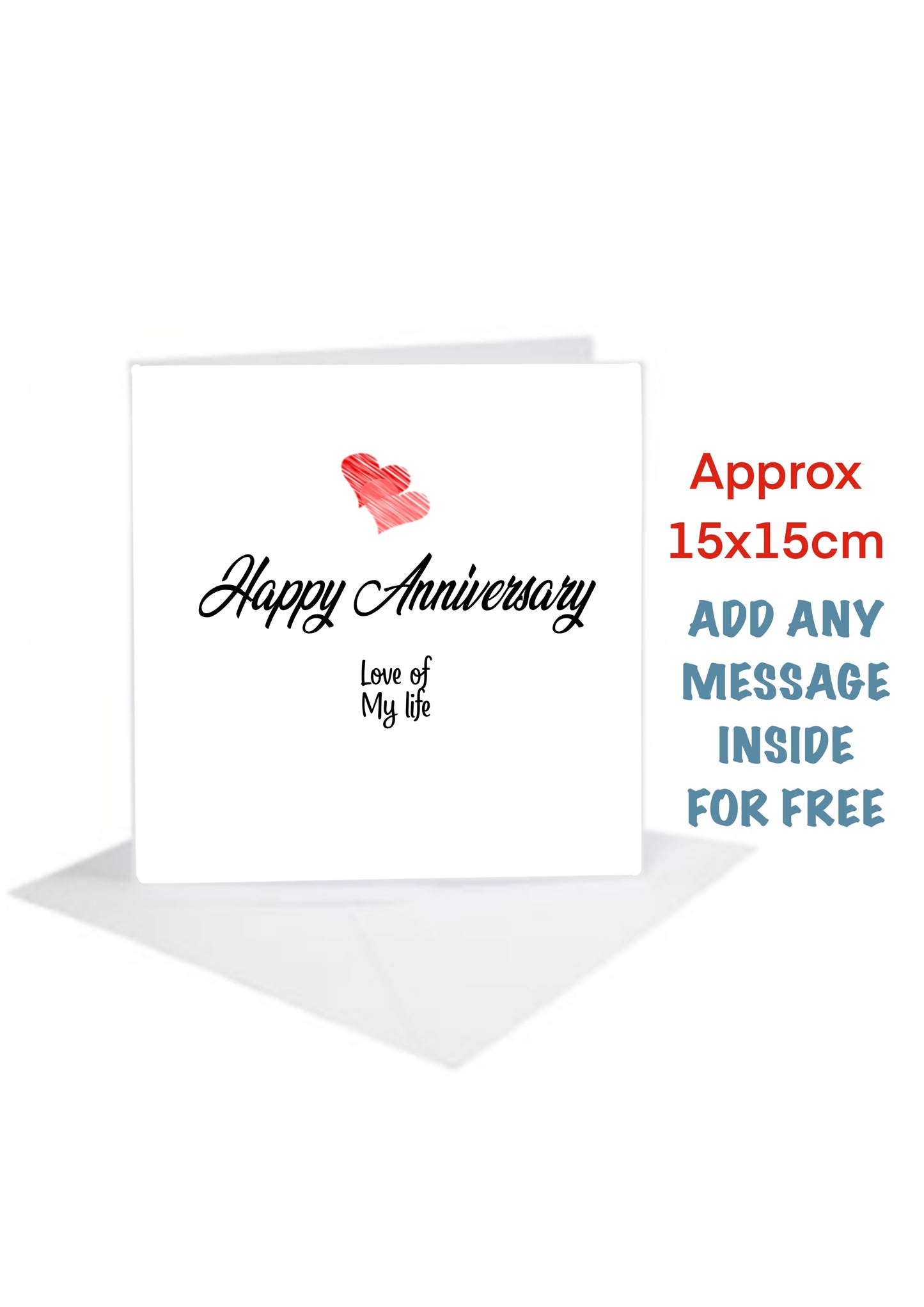 Happy Anniversary Cards-Cards Love of my life for Her