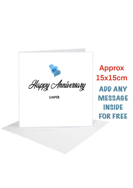 Happy Anniversary Lover Cards-Cards