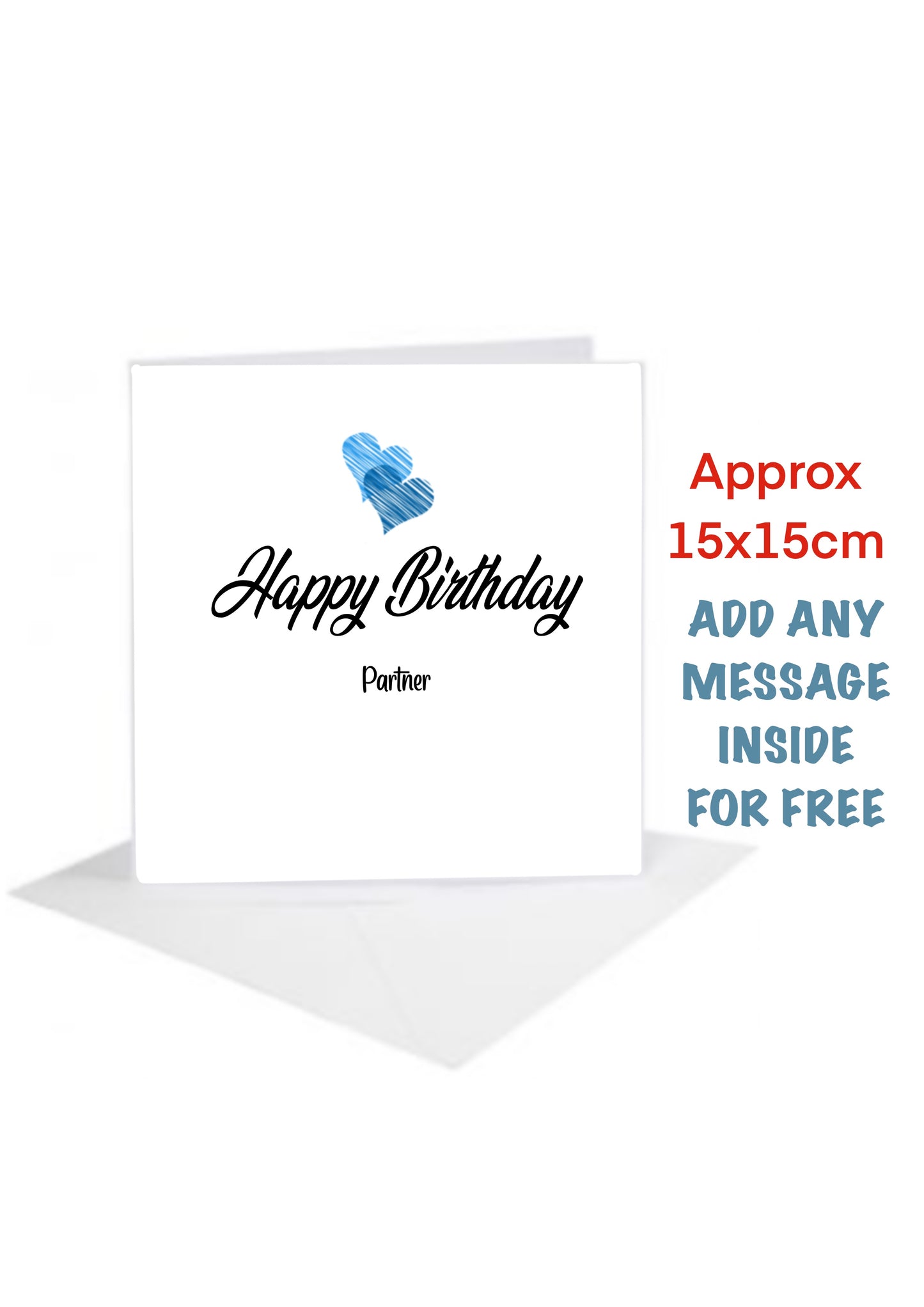 Happy Birthday Partner Cards-Cards