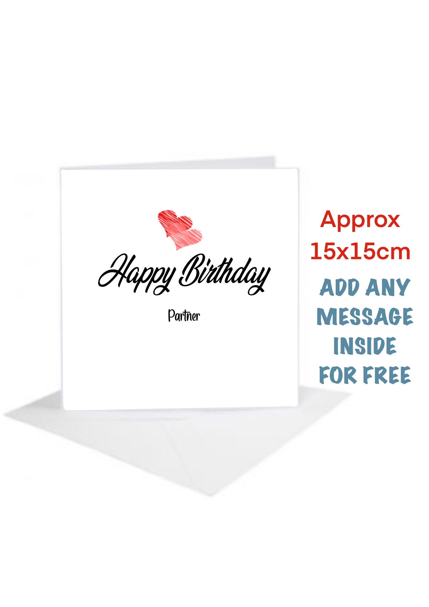 Happy Birthday Partner Cards-Cards