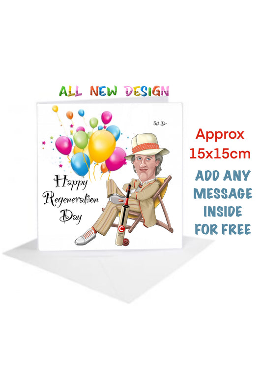 Dr Who Birthday Regeneration day Cards-Cards #carica-who the time lord