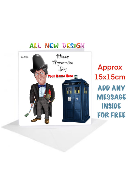 Dr Who Birthday Regeneration day Cards-Cards #carica-who the time lord