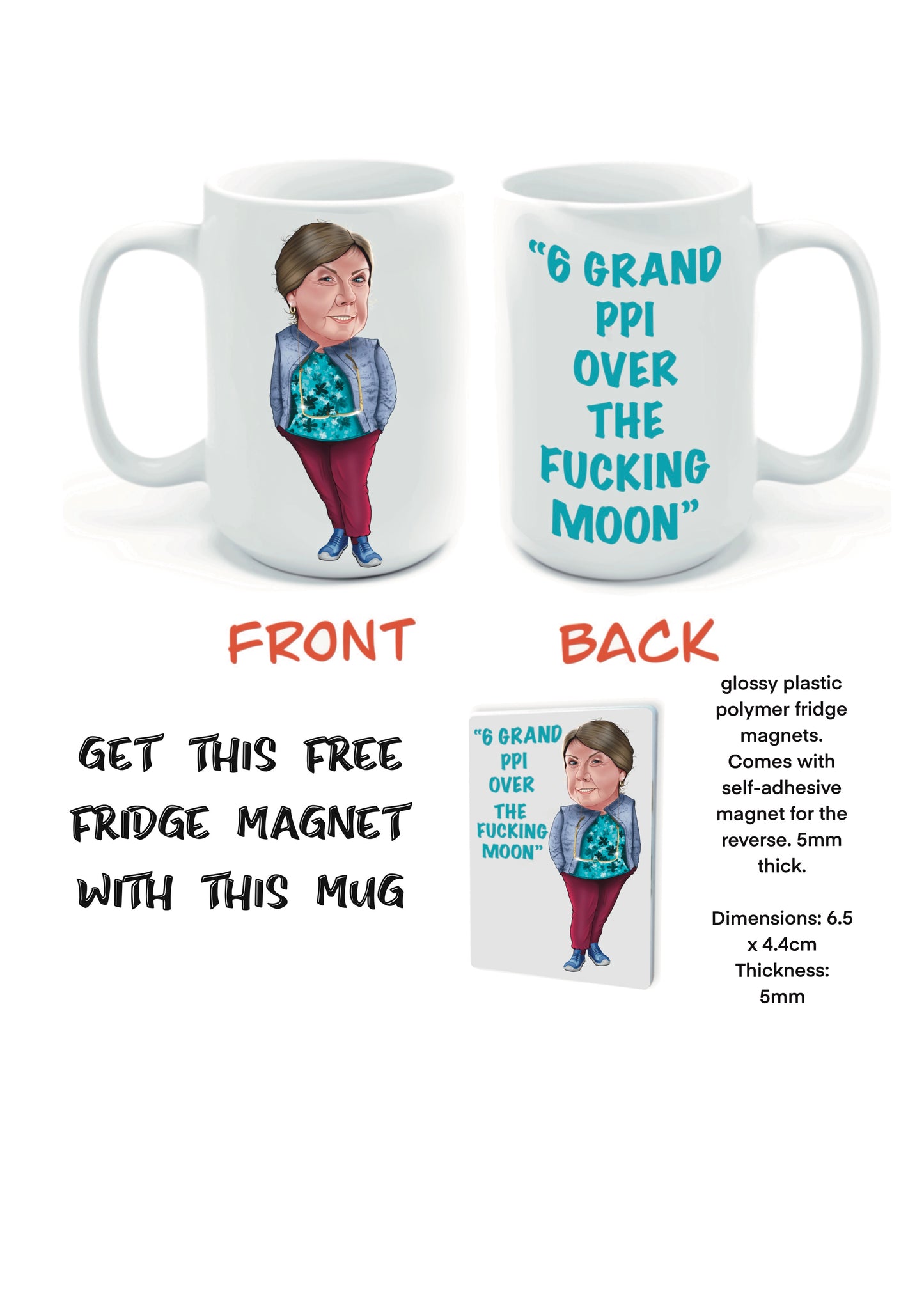 Two Doors Down Mugs-Mugs Christine 6 Grand PPI