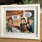 still game inspired A4 prints auld pals jack and victor Winston boabby NEW LINE frame not included