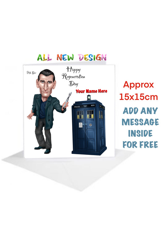 Dr Who Birthday Regeneration day Cards-Cards #carica-who the time lords