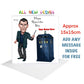 Dr Who Birthday Regeneration day Cards-Cards #carica-who the time lord (Copy)