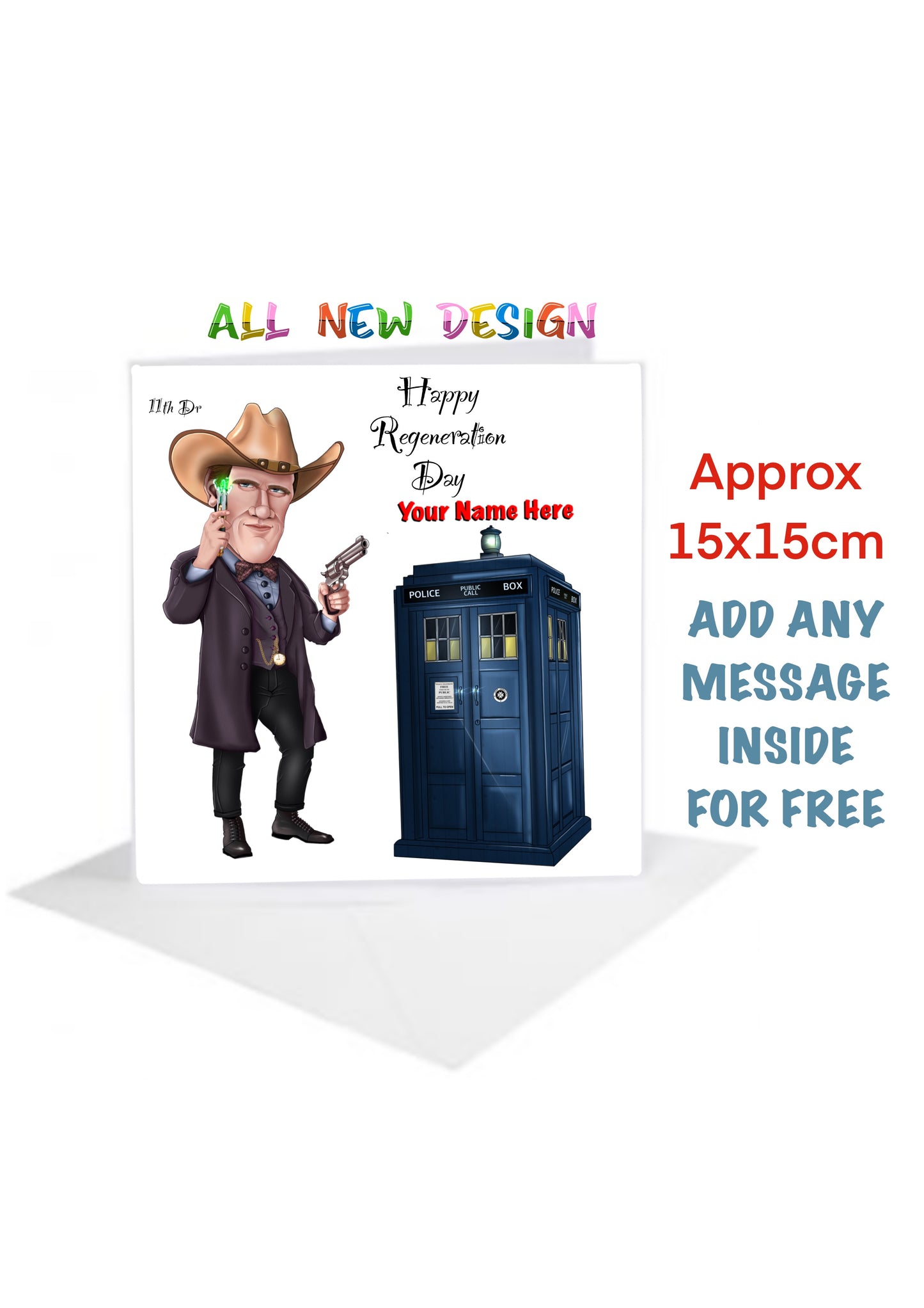 Dr Who Birthday Regeneration day Cards-Cards #carica-who the time lords