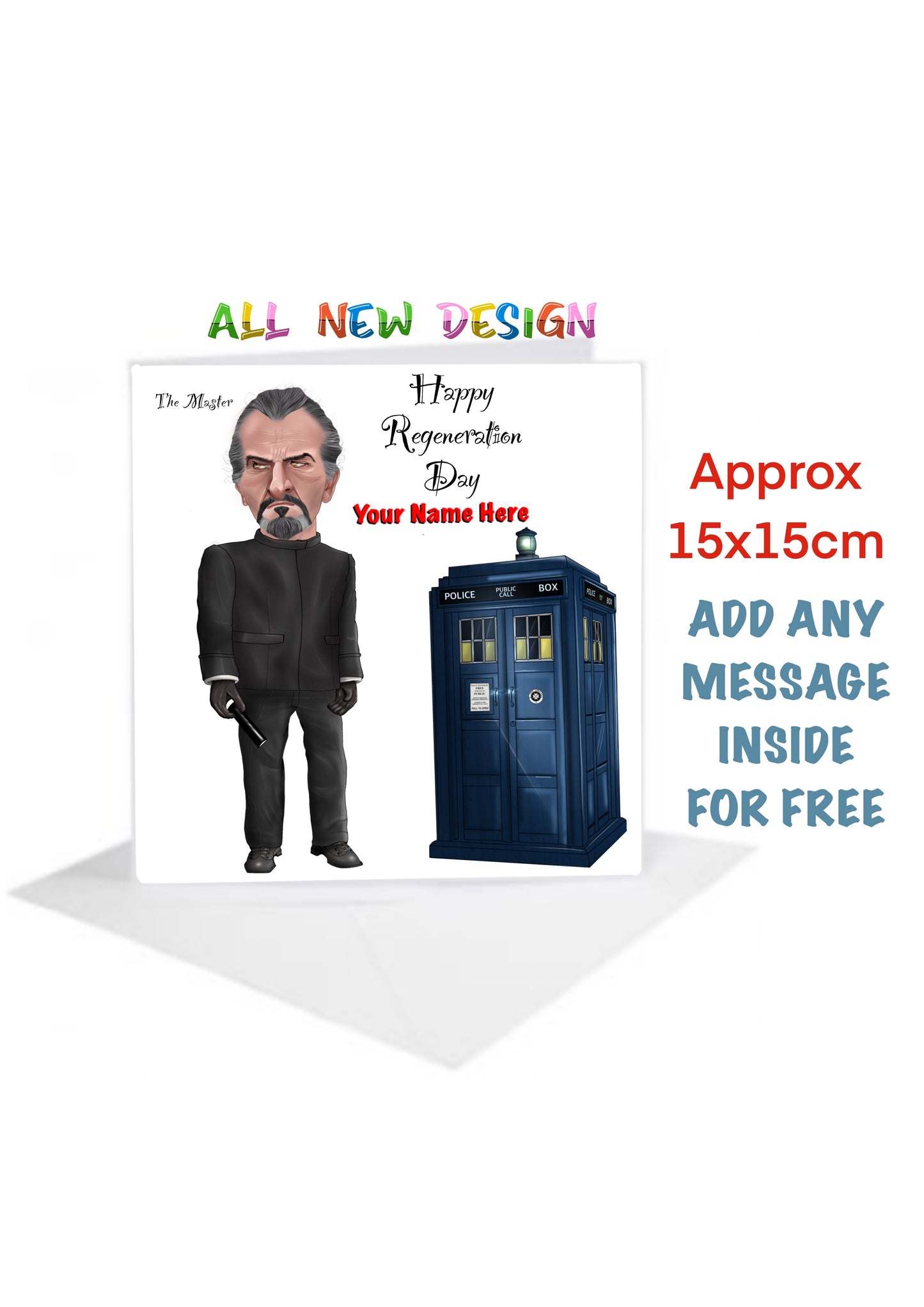 Dr Who Birthday Regeneration day Cards-Cards #carica-who the time lords