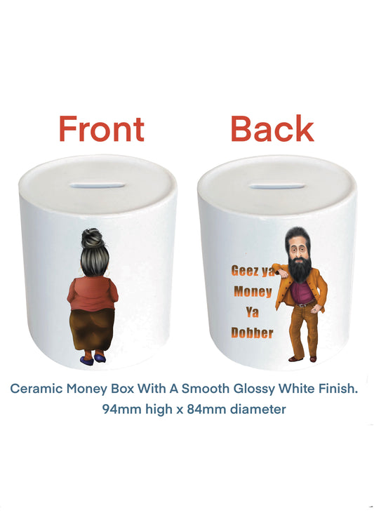 Navid and Meena Still Game Auld Pals Money Boxes-Money Boxes