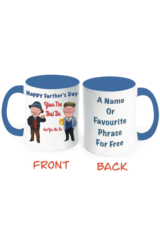 Happy Fathers Day Mugs-Mugs Auld Pals Still Game Quotes 2 Auld Pals