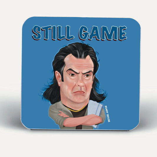 Still game boaby the barman Auld Pals inspired coasters-coasters