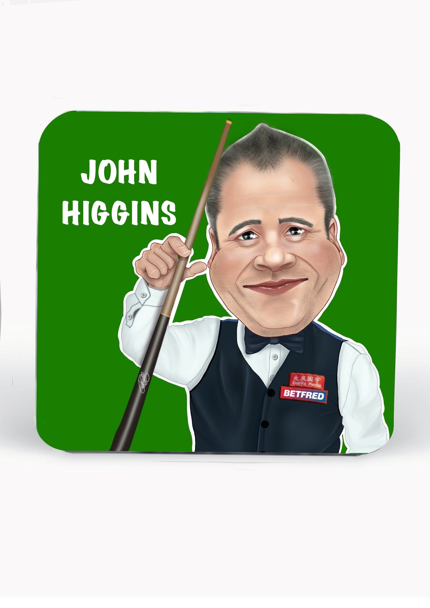John Higgins snooker Coasters-Coasters