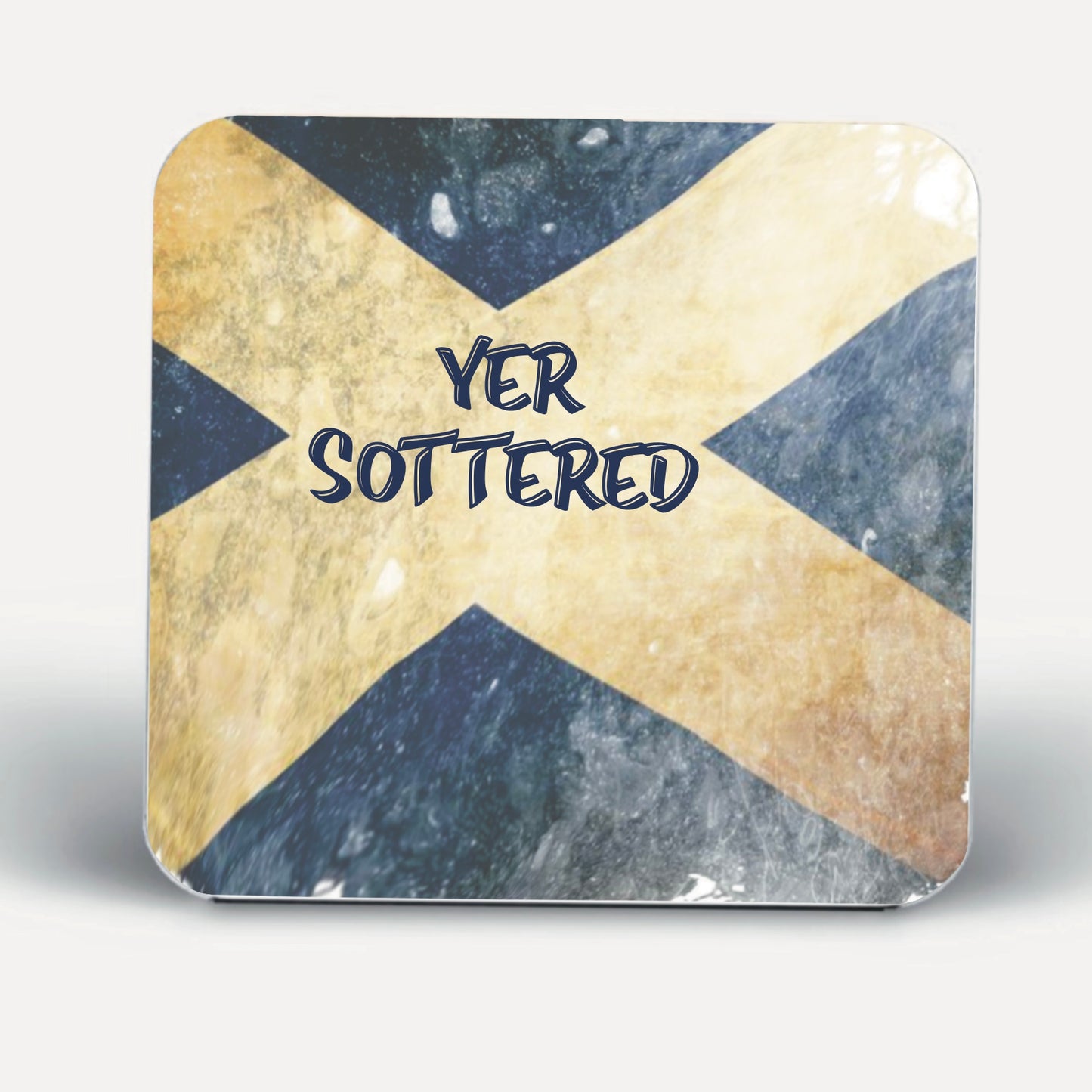 Set of 5 Scottish Coasters-Coasters different ways of saying your drunk a short time special offer so grab a bargain