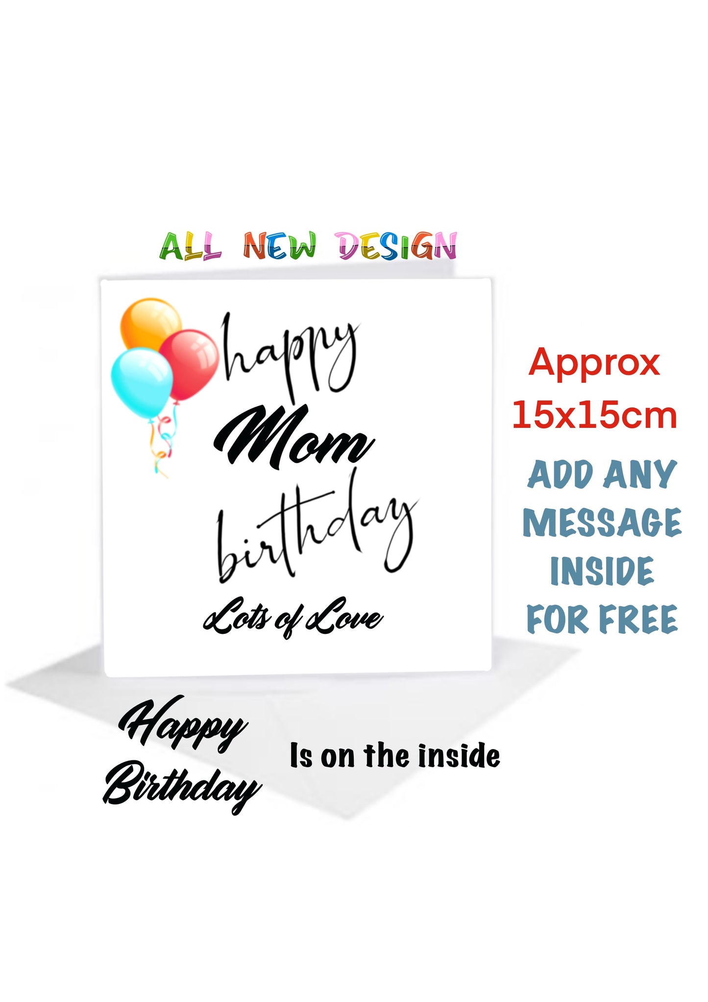 Family birthday cards Mom