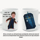 10th dr Who inspired mugs-mugs David Tennant carica-who (Copy)