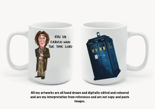 8th Dr Who inspired mugs-mugs carica-who the time lords