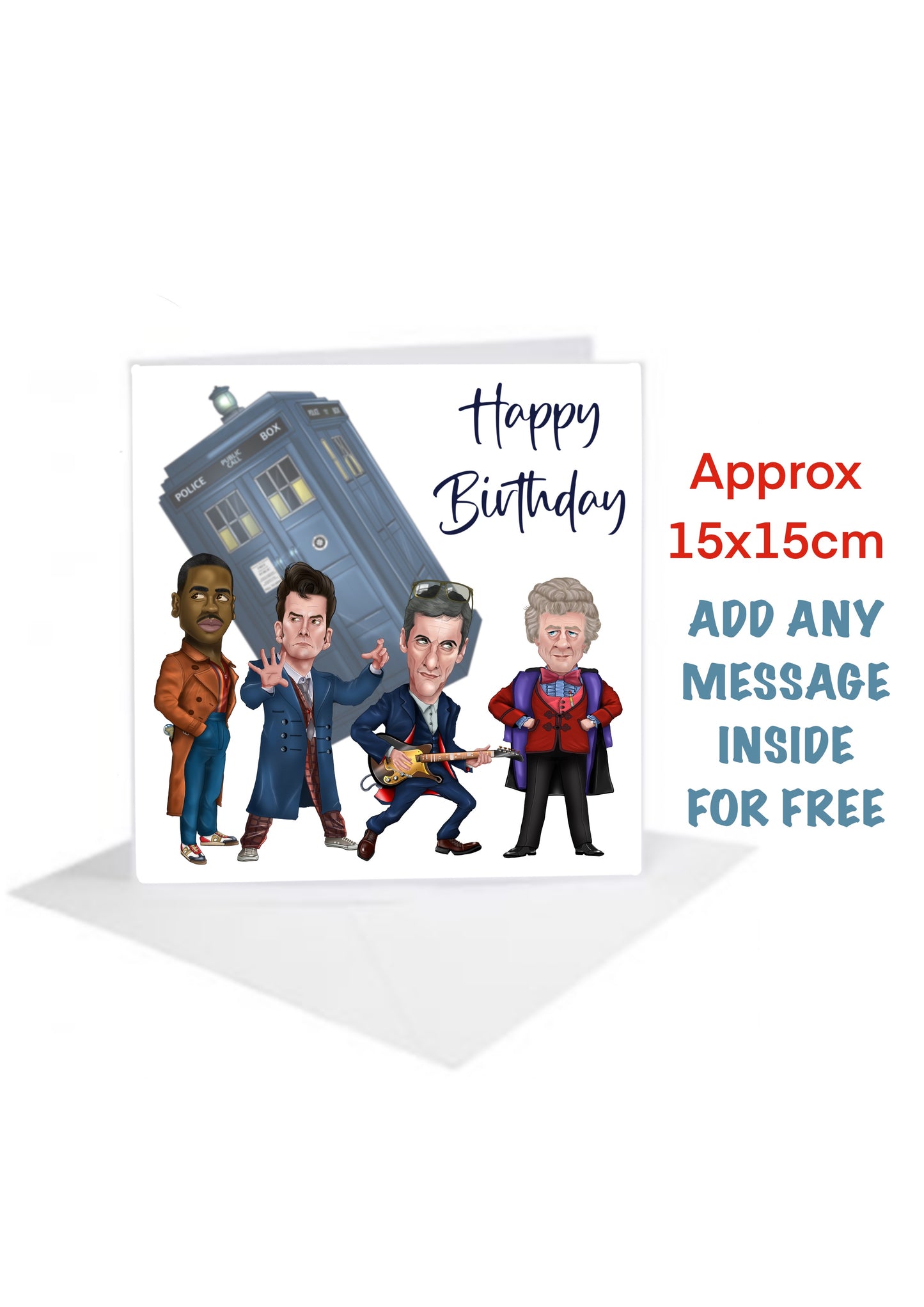 Dr Who Happy Birthday Cards-Cards #carica-who the time lord