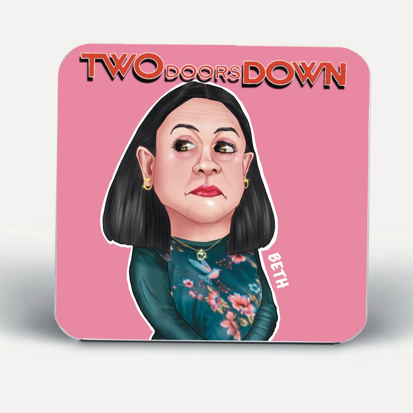 Two doors down Beth Coasters-Coasters