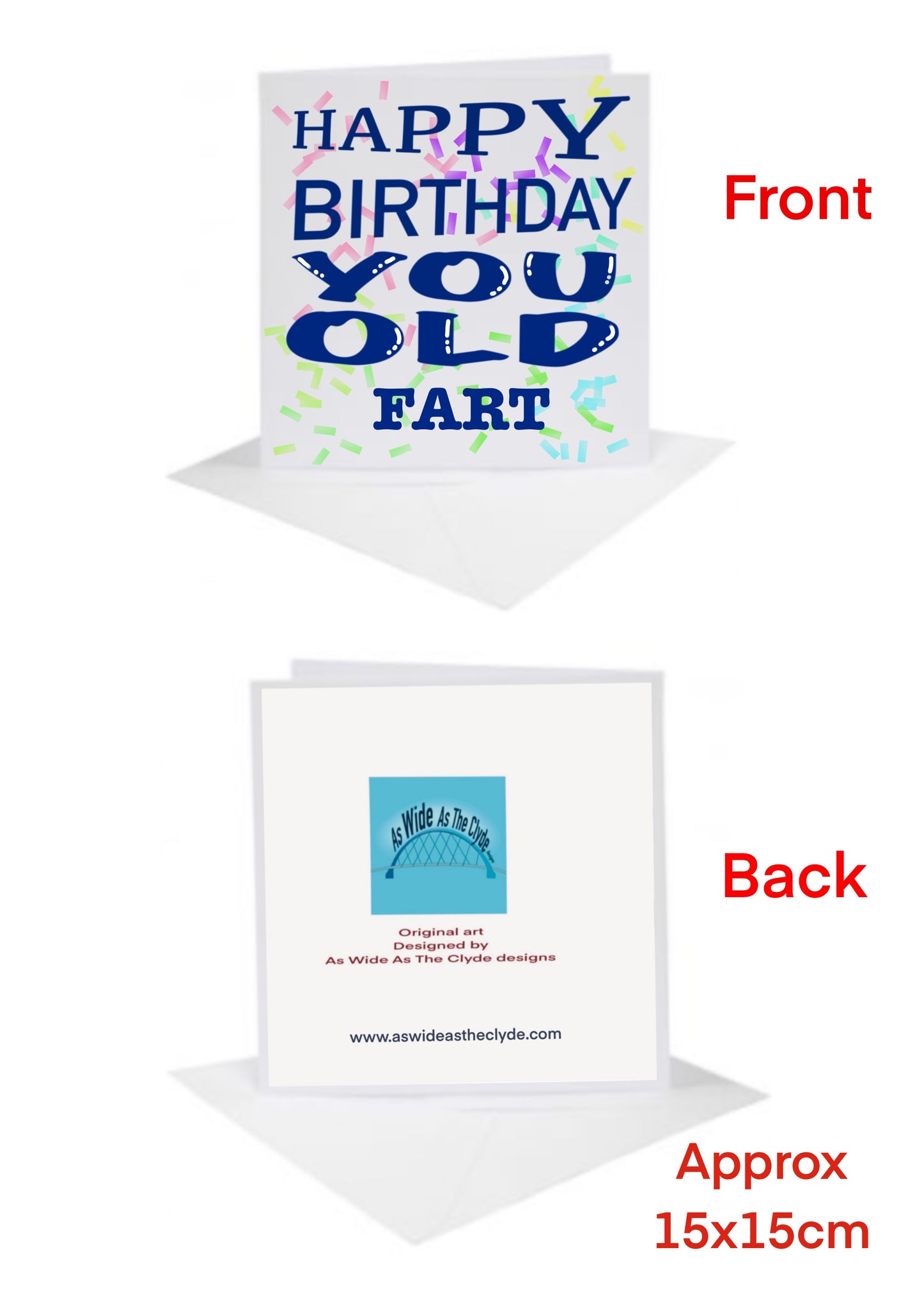 Old Fat Birthday Cards-Cards