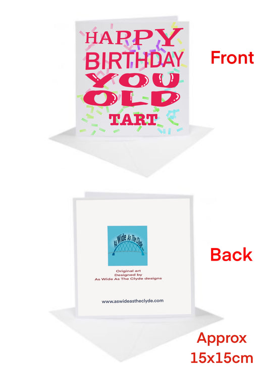 Old Tart Birthday Cards-Cards