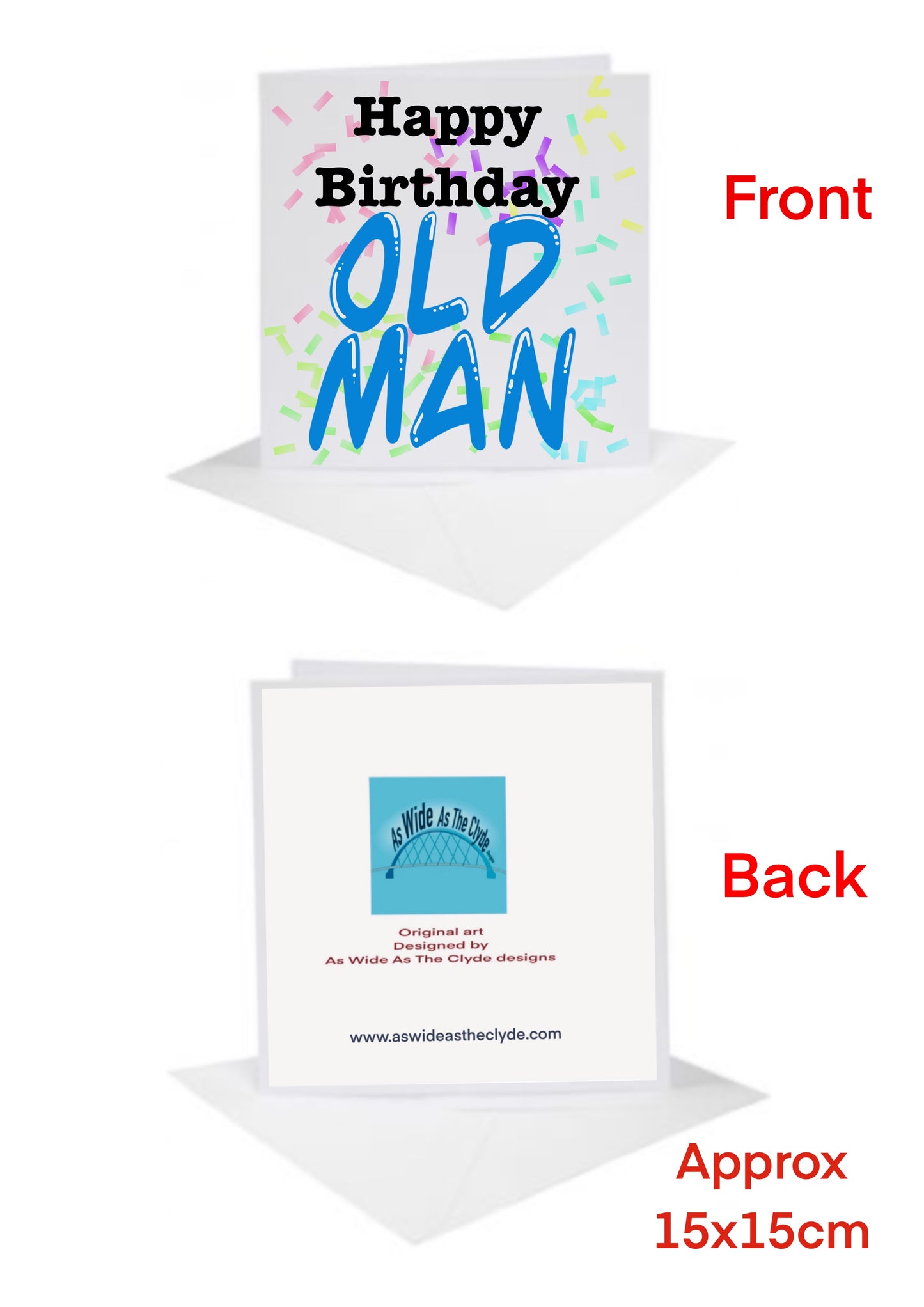 Old Man Birthday Cards-Cards