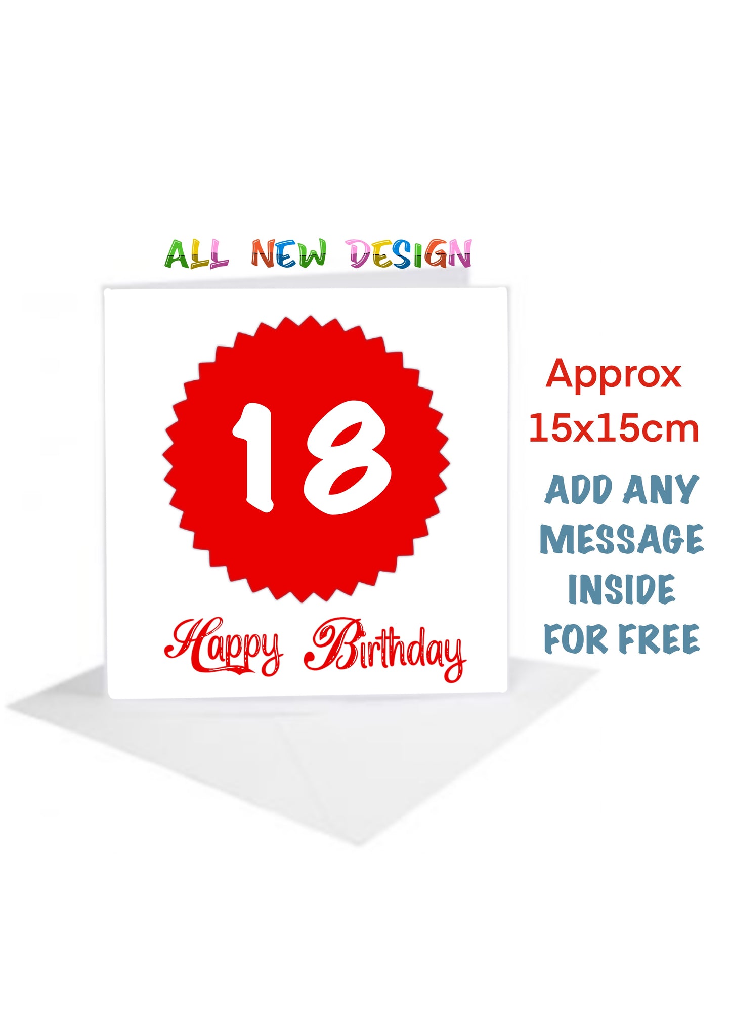 Age Birthday Cards-Cards 18