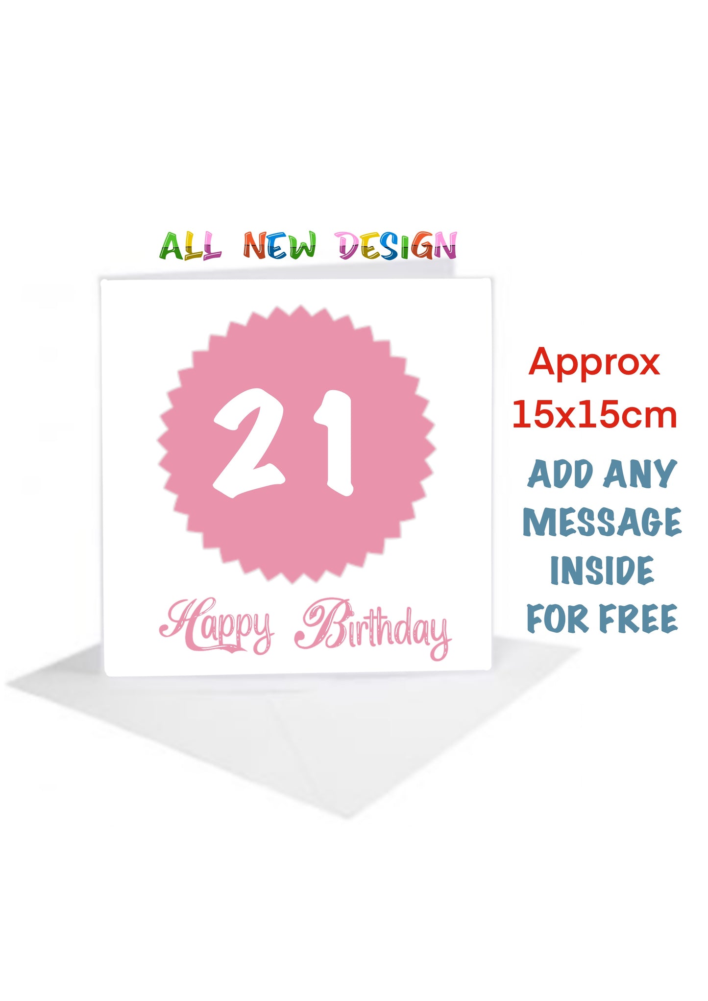 Age Birthday Cards-Cards 18 in pink