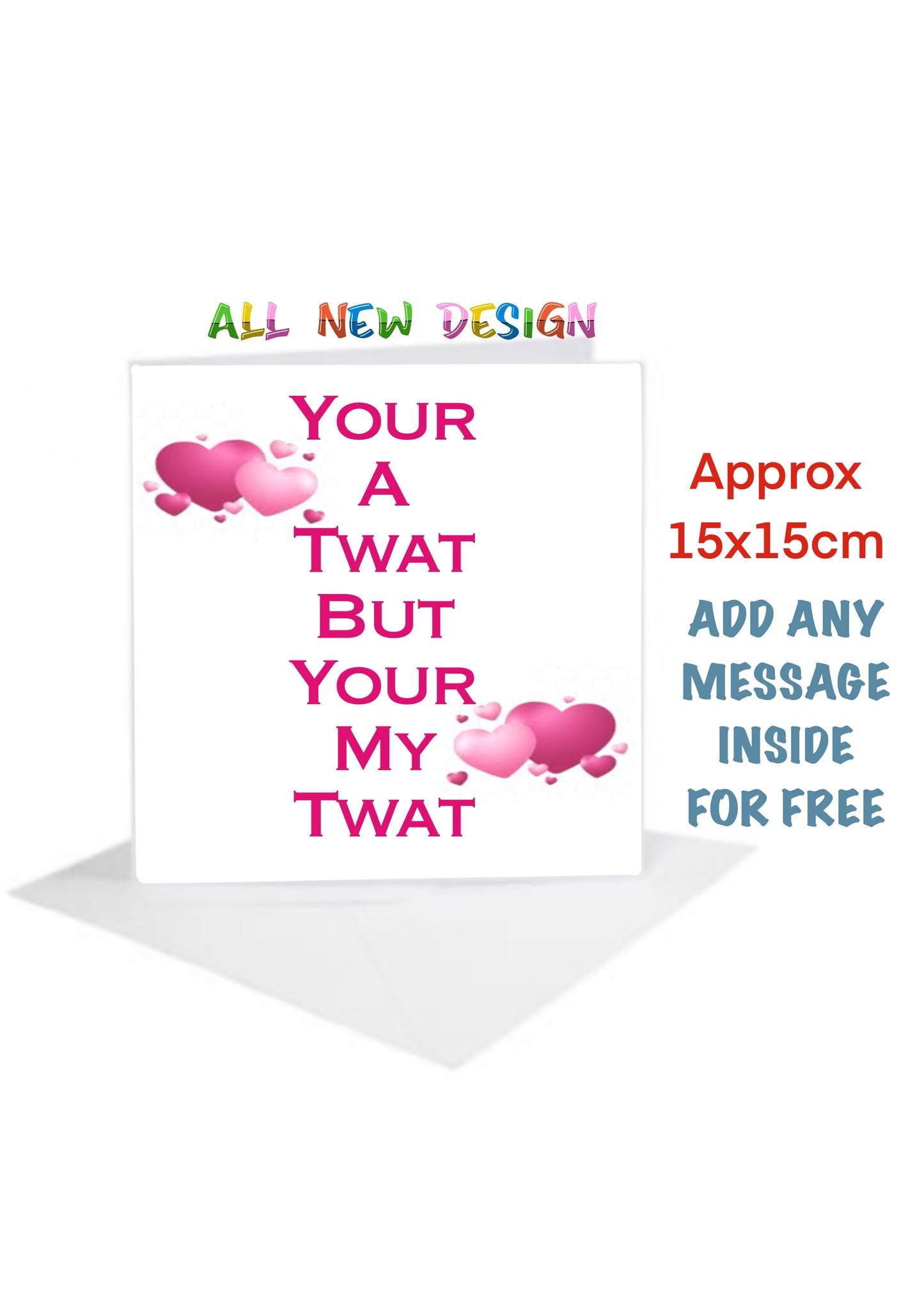 Birthday Cards-Cards but your my twat