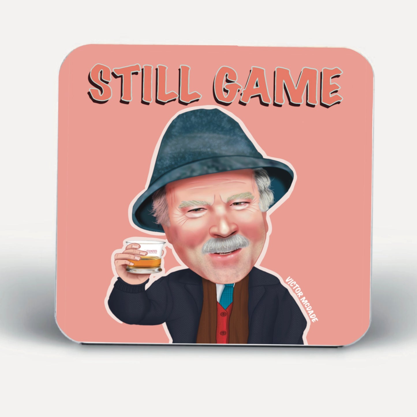 Still game victor Mcdade inspired coasters-coasters