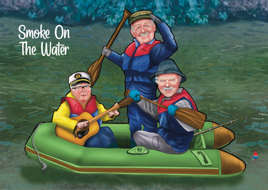 Still Game A4 Prints-Prints Auld Pals Smoke On The Water Episode Fantastic new in half price offer