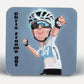 Set 7 pro cyclist Coasters-Coasters Froome cavendish Jeffers and Matthew Stephens special offer