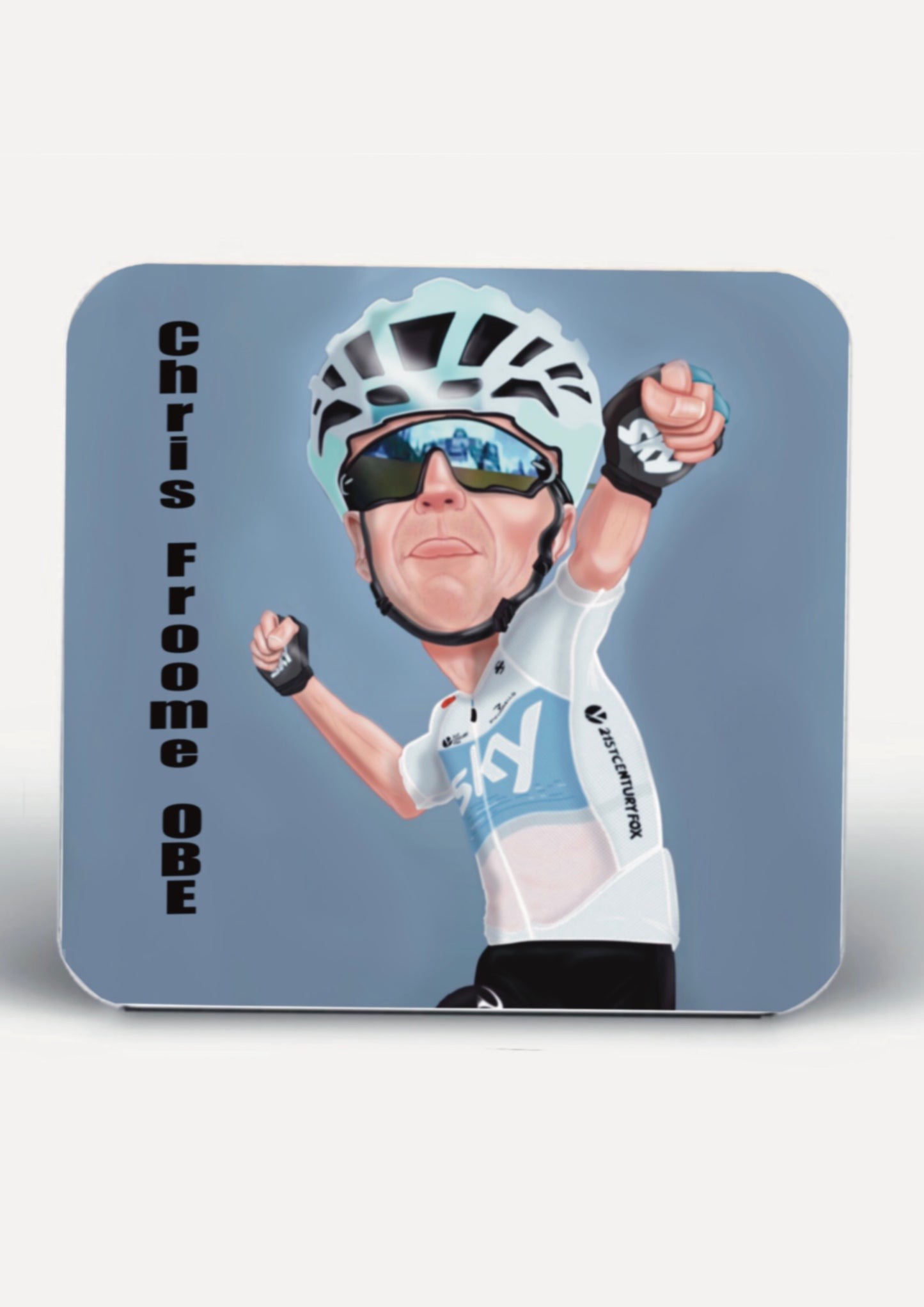 Set 7 pro cyclist Coasters-Coasters Froome cavendish Jeffers and Matthew Stephens special offer