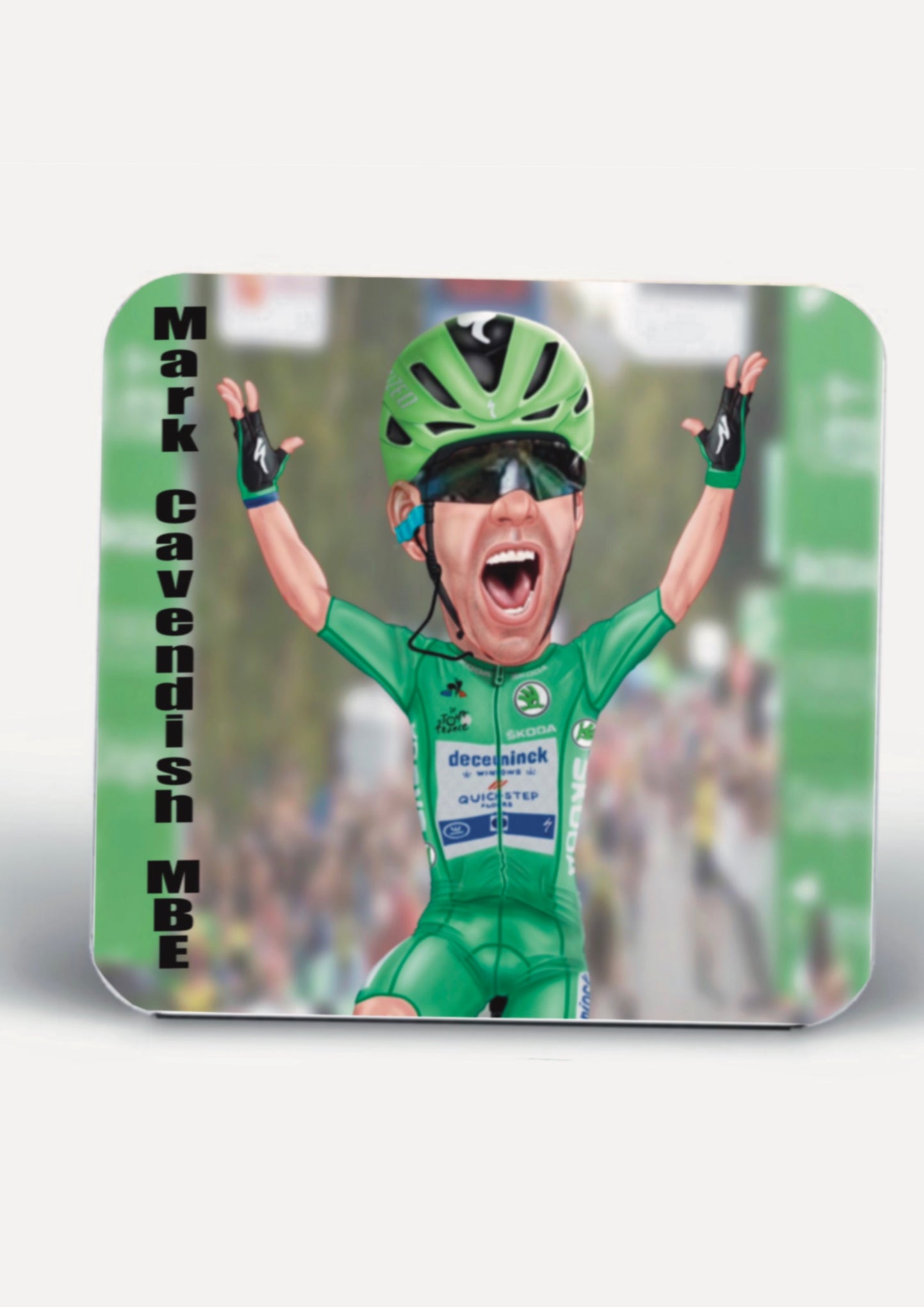 Set 7 pro cyclist Coasters-Coasters Froome cavendish Jeffers and Matthew Stephens special offer