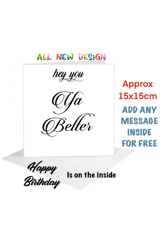 Cheeky funny Birthday Cards 50