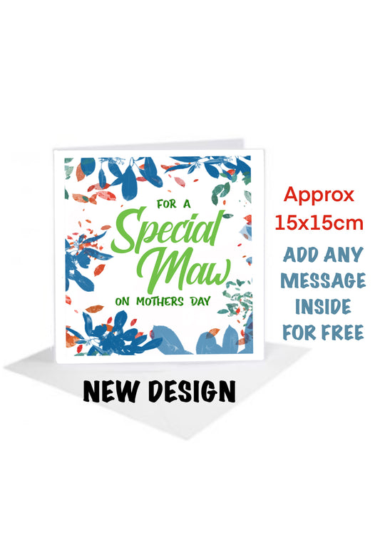 Mothers Day Cards-Cards special maw