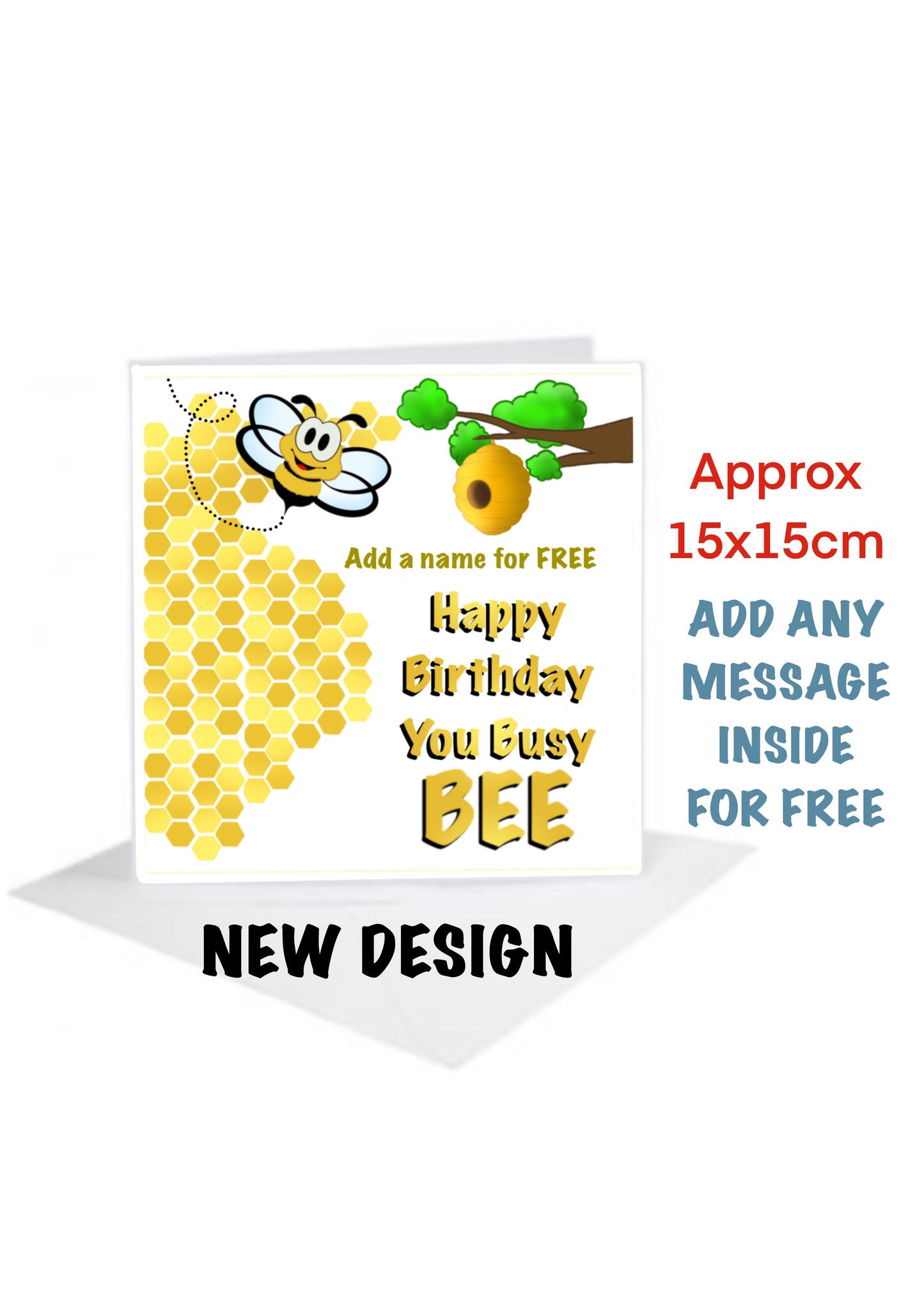 Bee Birthday Cards-Cards