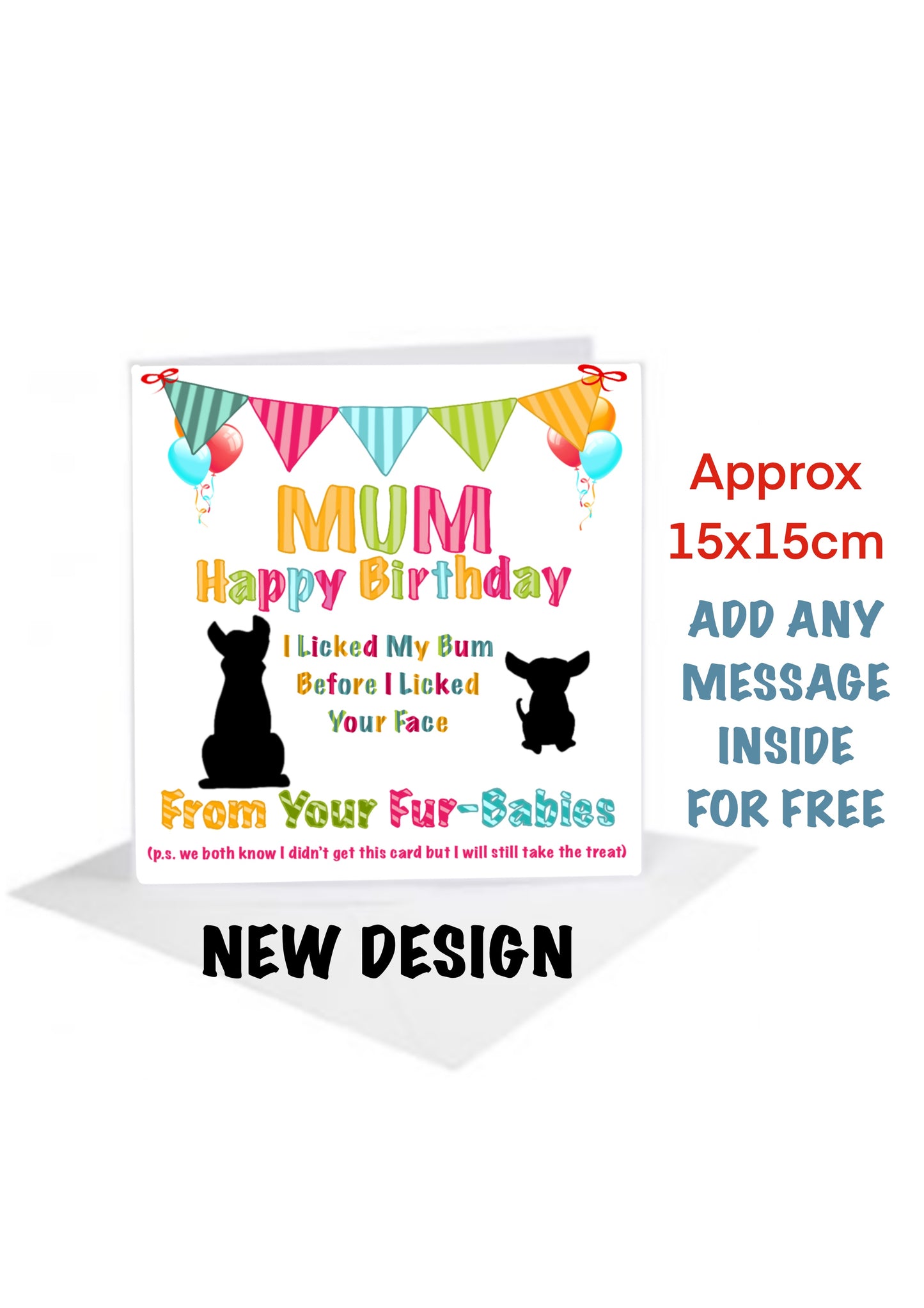 Mum Birthday Cards-Cards from fur-babies