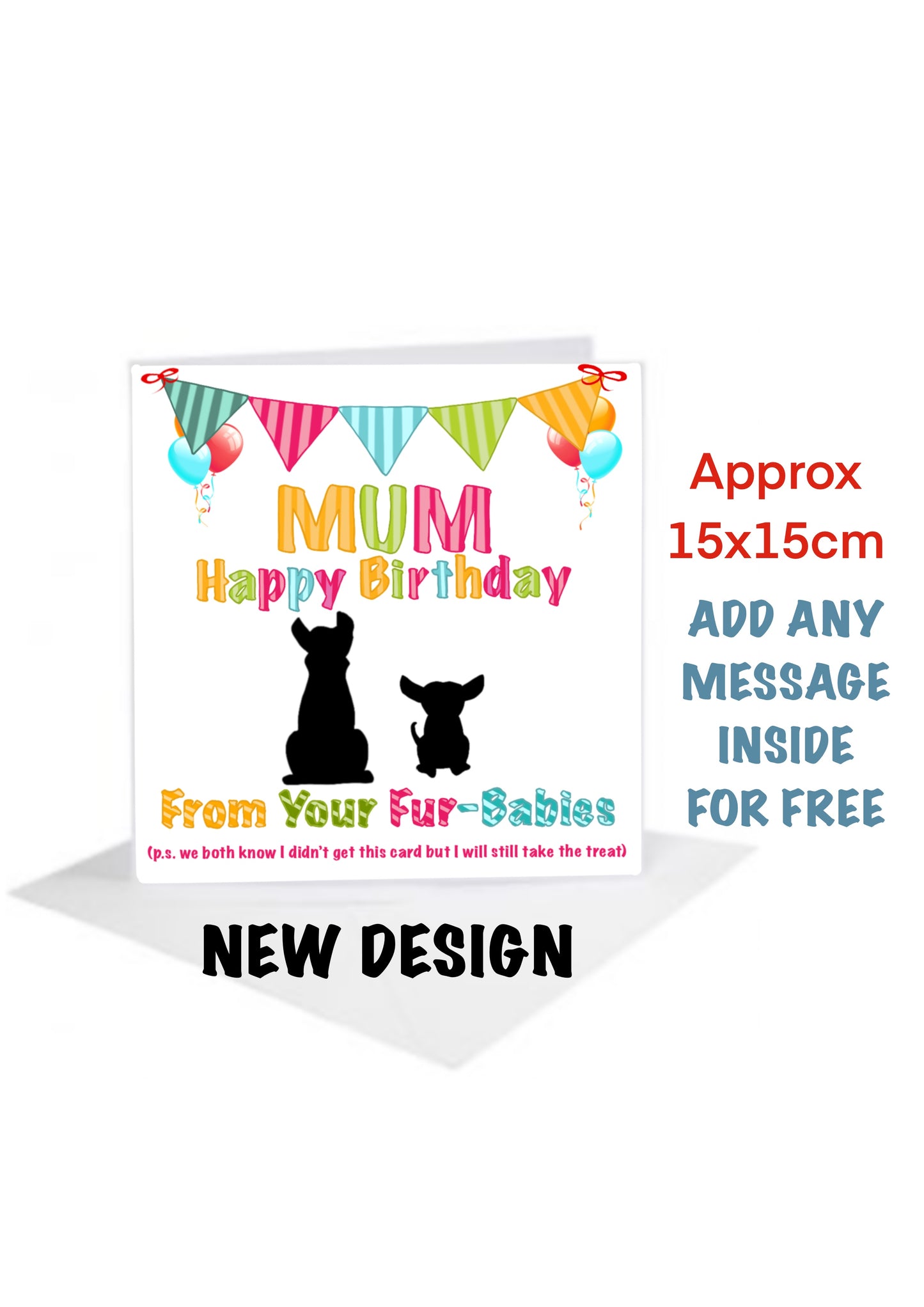 Mum Birthday Cards-Cards fur babies