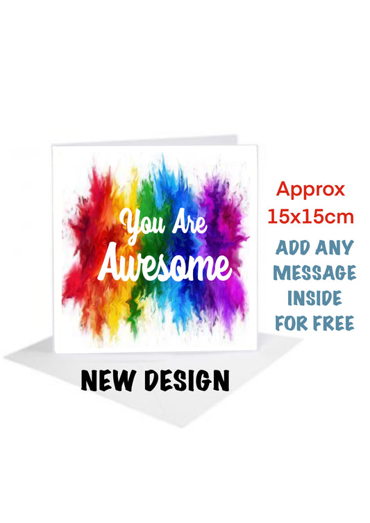 Celebration Cards-Cards you are awesome