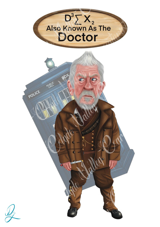 Dr Who inspired A4 Prints #davidtennant #thewardoctor #drwho