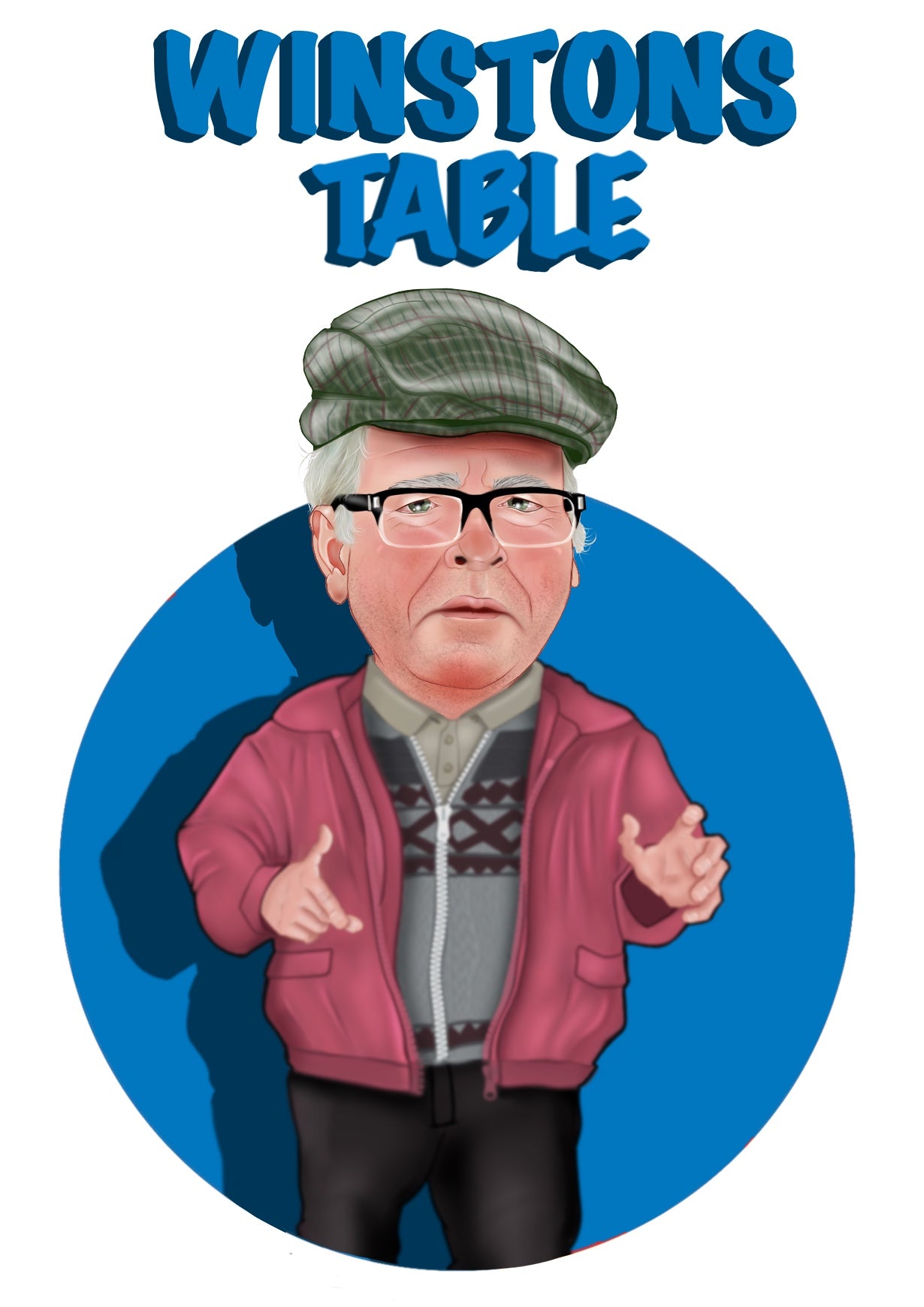 4 x Still Game auld pals Party And Wedding Table Cards-Party And Wedding Table Cards #weddingfavours