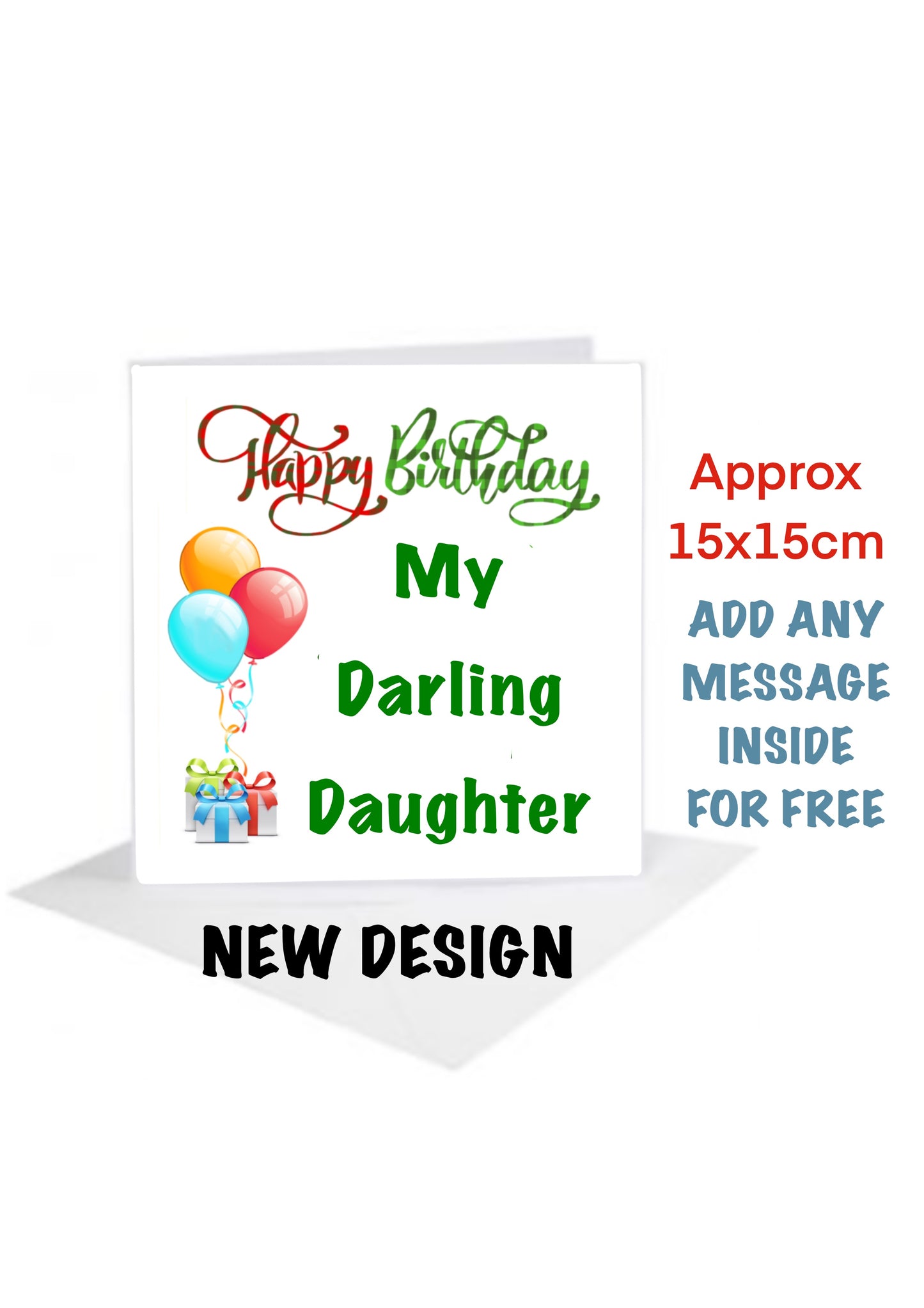 Darling Daughter Birthday Cards