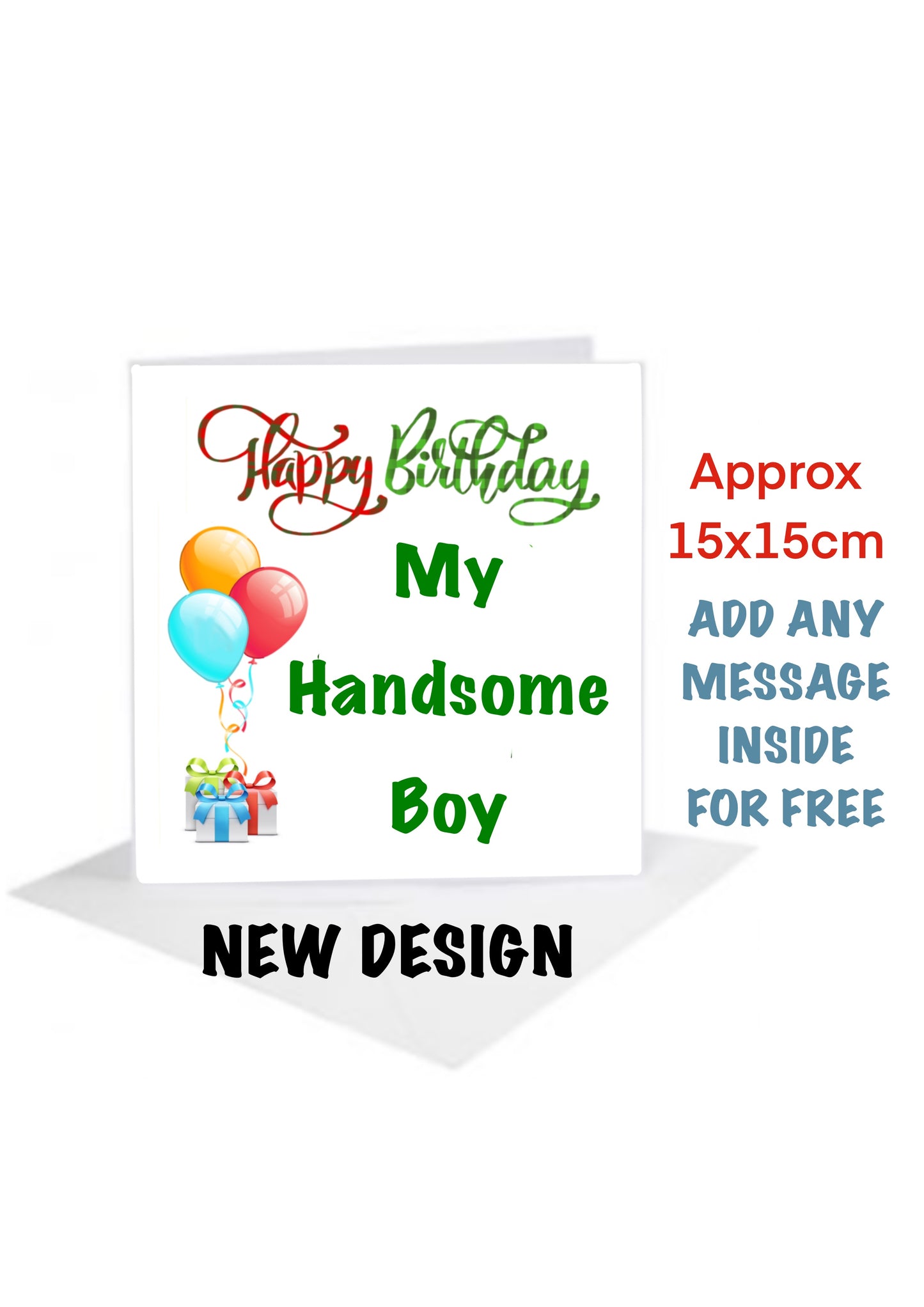 Handsome Boy Birthday Cards