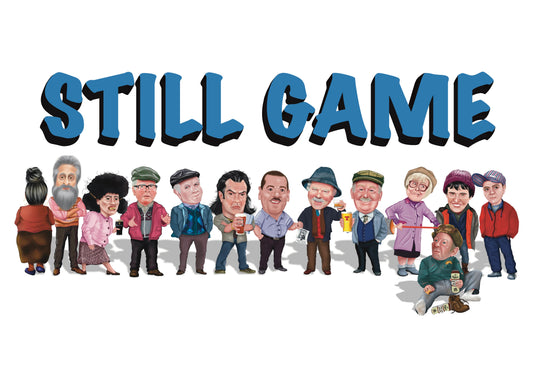 Still Game Prints-Prints A4 print up-dated 13 characters