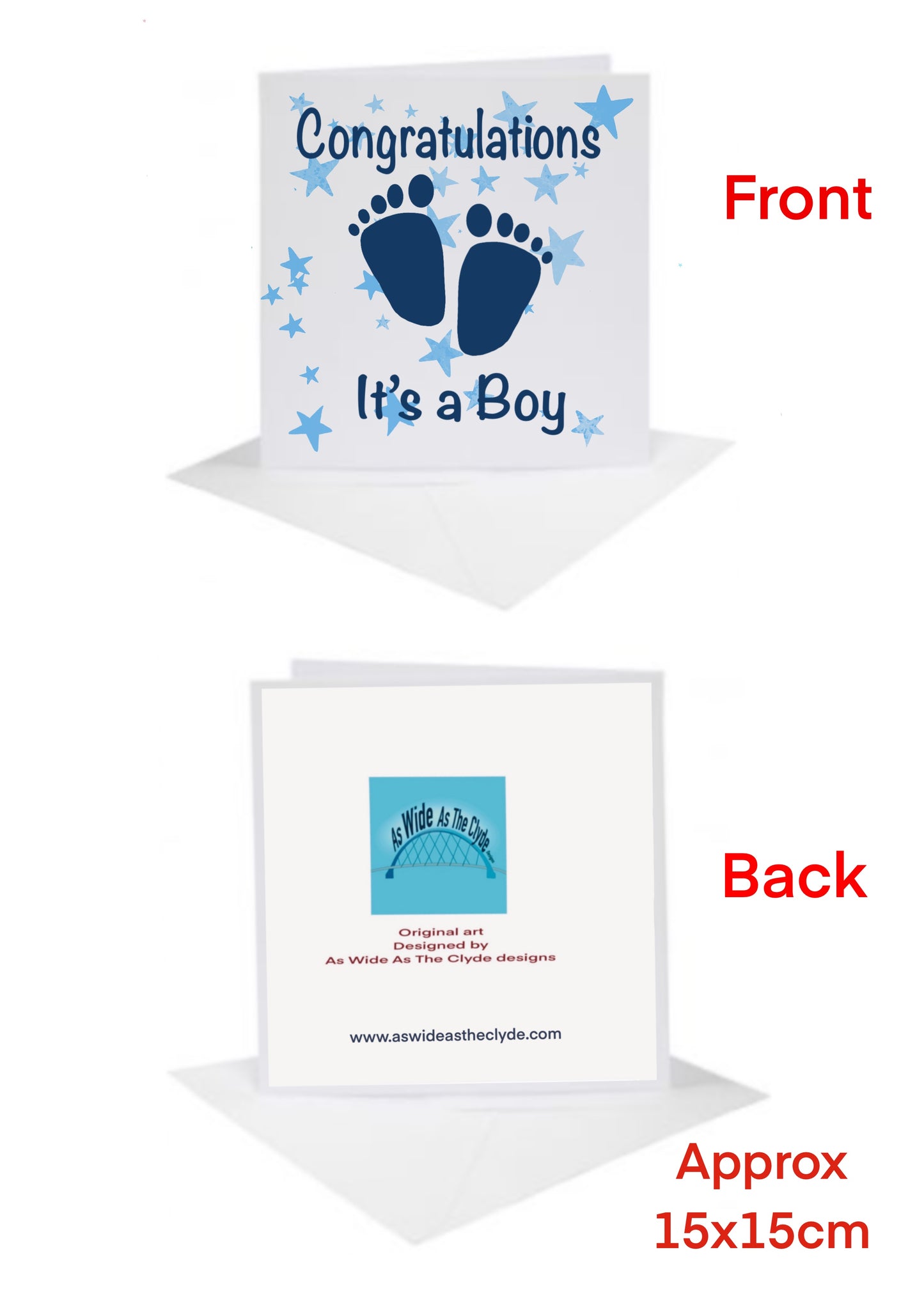 Congratulations it’s a boy Cards-Cards Babies