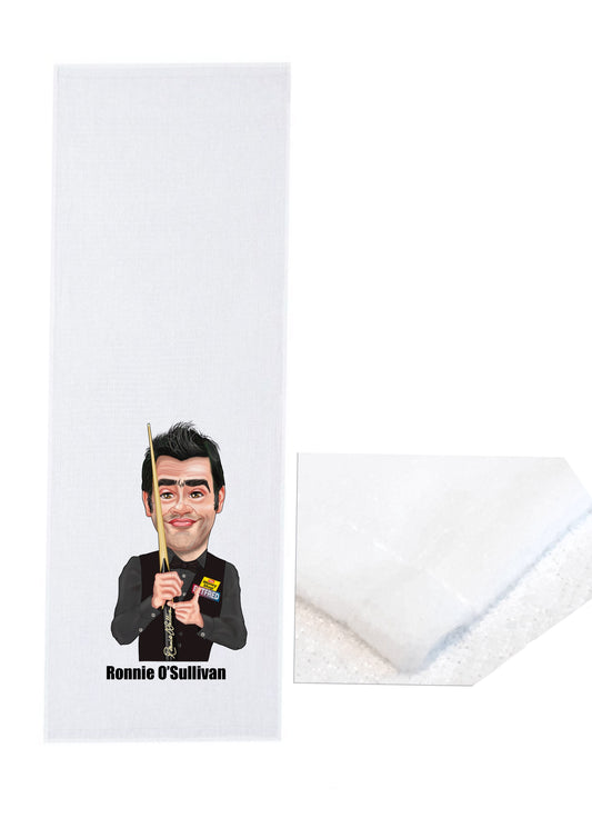 Snookers Ronnie O’Sullivan Sports Towels-sports Towels #caricatures