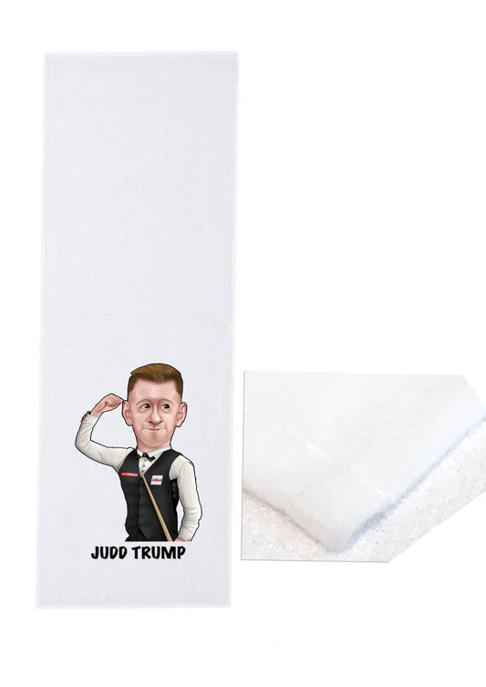 Snookers Judd Trump Sports Towels-Sports Towels #aswideastheclyde #caricatures