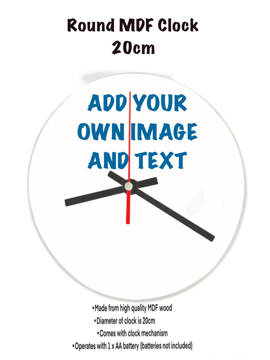 Add Your Own Image on a Clock