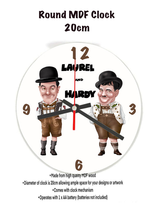 Laurel And Hardy Clocks can’t beat Stan and Olly
