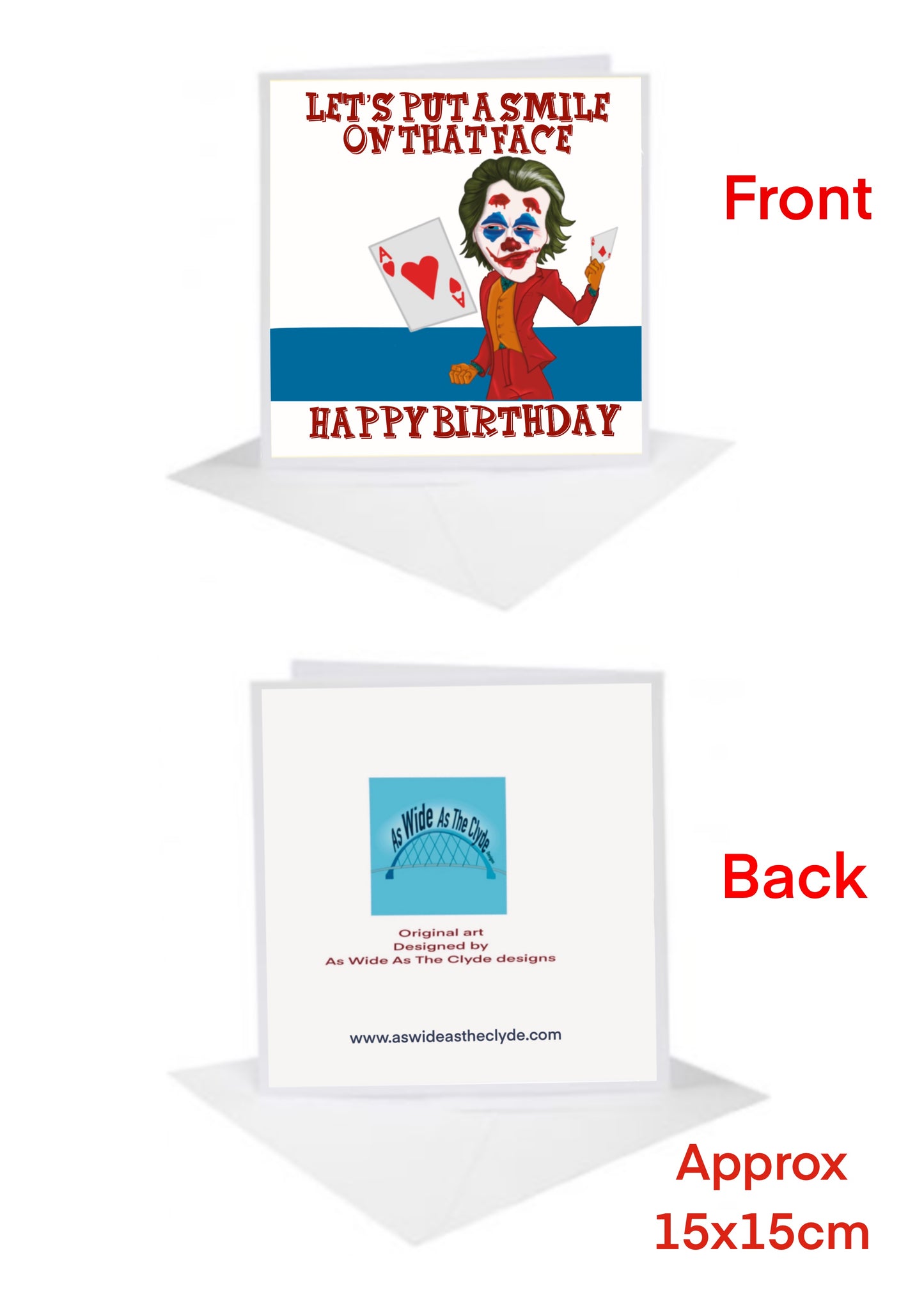 Smile Joker Birthday Cards-Cards